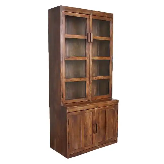 Raw Materials Hutch Vitrinekast Bruin Lage Prijs