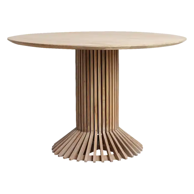 Lage Kosten Raw Materials Eiffel teakhouten ronde tafel Ø 120 cm