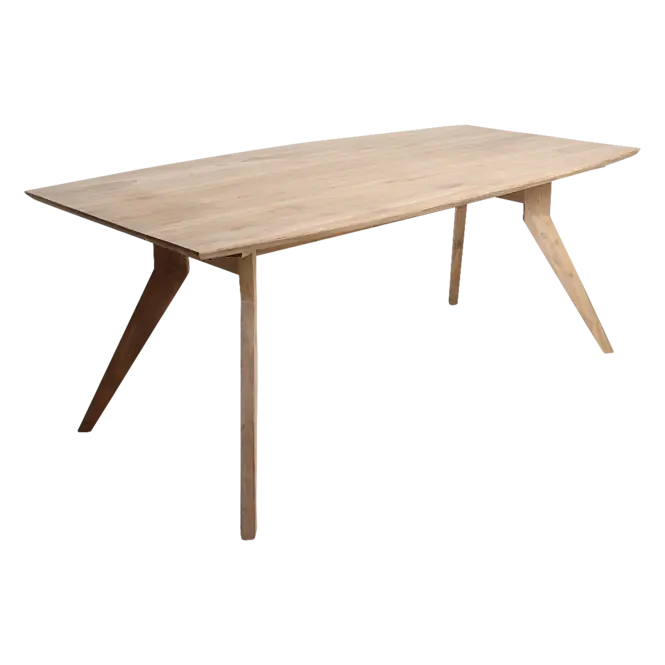 Lage Kosten Raw Materials Studio teakhouten eettafel 180 cm