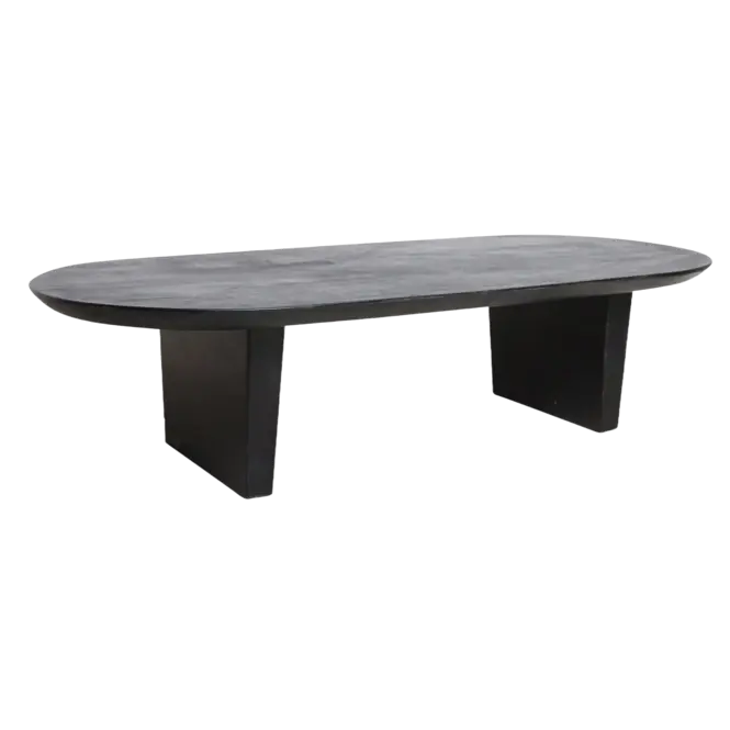 Raw Materials Bullnose salontafel zwart Betrouwbaar