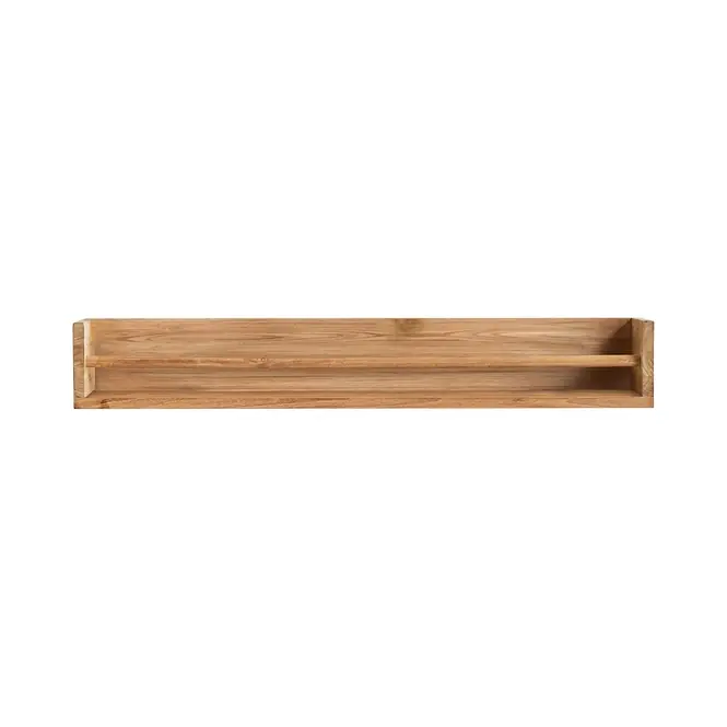 Goedkoop Tikamoon - Ugo - Badkamerrek van massief teakhout 100 cm