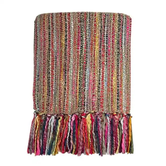 Malagoon Solid Plaid - Multicolor Lage Kosten