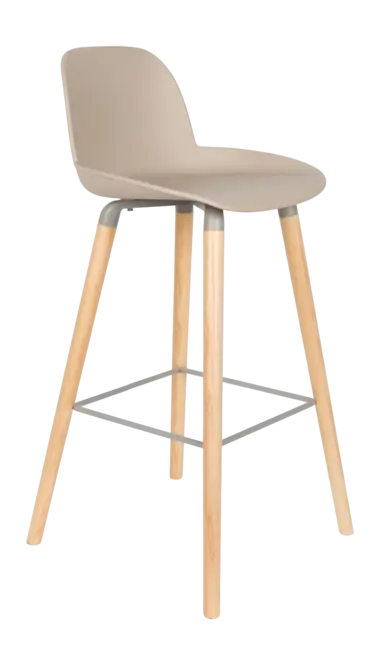 Veilige Betaling Zuiver Albert Kuip Barstoel Taupe 75 cm