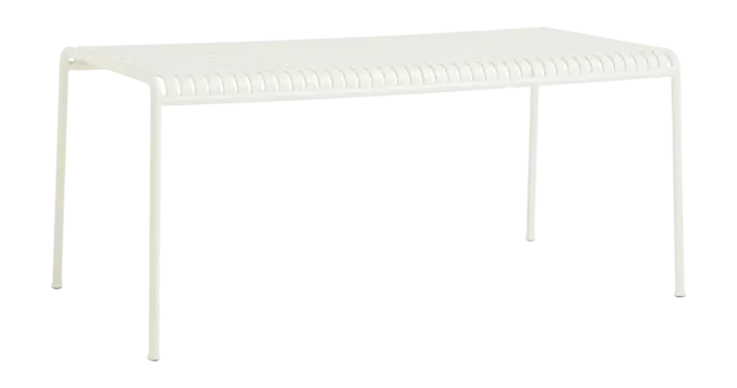 HAY Palissade Tuintafel Cream White Powder Coated Steel (170 x 90 x 75 cm) Dagaanbieding