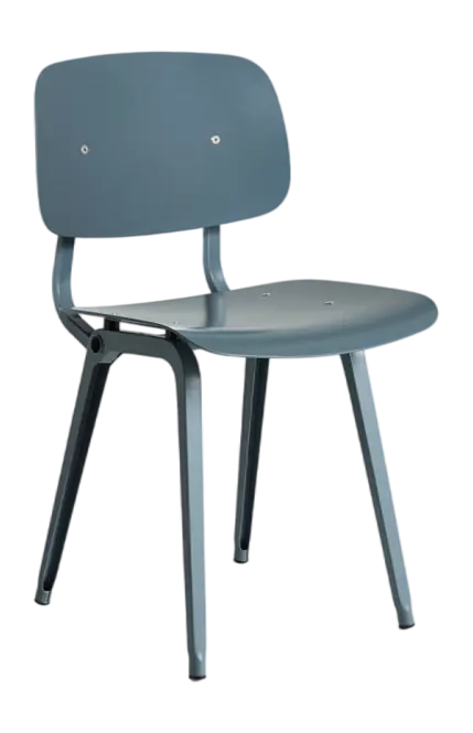Aanbieding HAY Revolt Stoel Ocean Powder Coated Steel Base Standard Glider 3.0