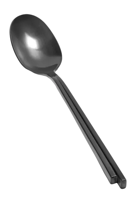 Rechtstreeks Van De Fabrikant Serax Dune Cutlery By Kelly Wearstler Dessertlepel Black 1 exemplaar