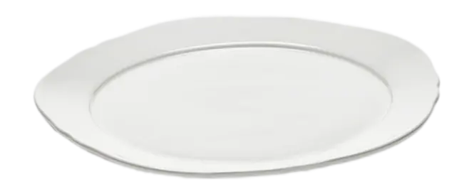 Rechtstreeks Van De Fabrikant Serax Silhouette Dessertbord White M 24 cm