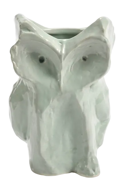 Serax Owl S After Midnight Vaas Light Blue 16,5 x 15,5 x 23 cm Aanbieding