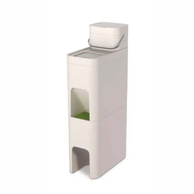 Nu Kopen Joseph Joseph Intelligent Waste Stack Prullenbak Stone 52
