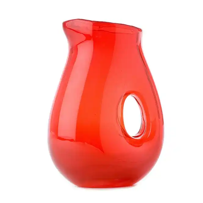 POLSPOTTEN Jug with Hole Karaf Red 850 ml Bestel Nu