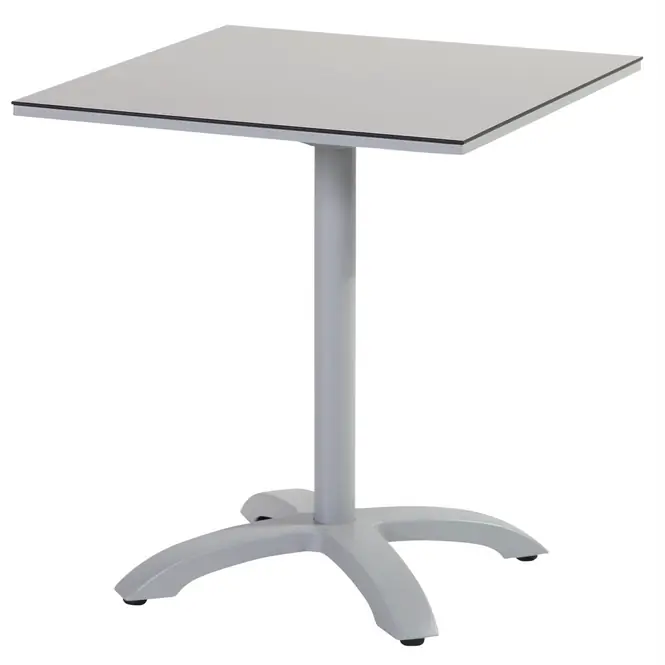 Tijdelijk Beschikbaar Hartman Sophie Tuintafel Light Grey Studio HPL Bistro Table 68 x 68