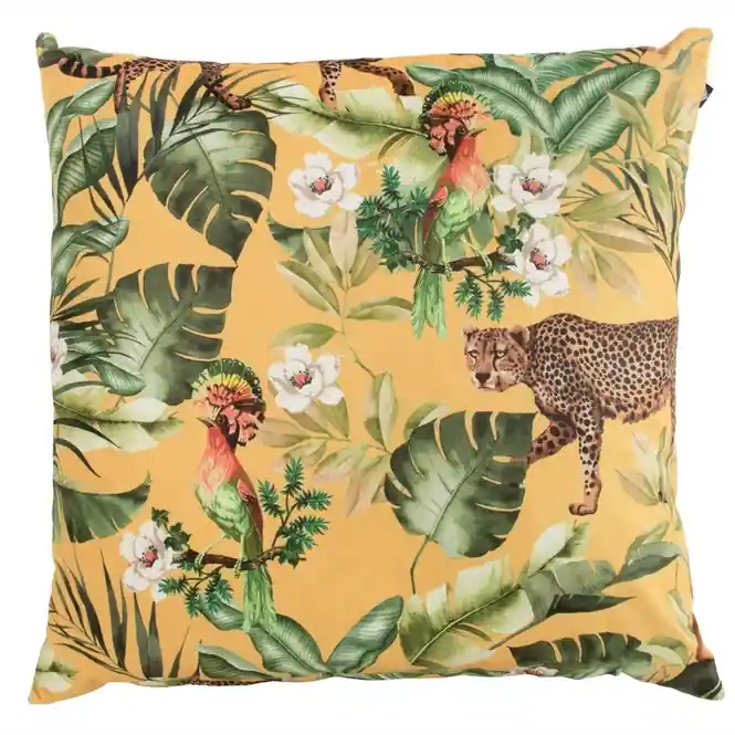 Flitsaanbieding Hartman Kyra Sierkussen Yellow (60 x 60 cm)
