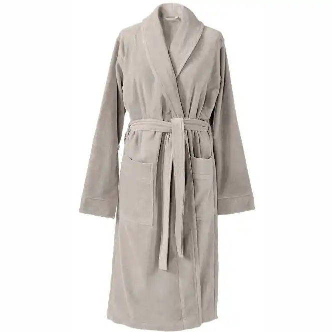 Beperkt Aanbod Aquanova Allure Badjas Heren Dames Beige