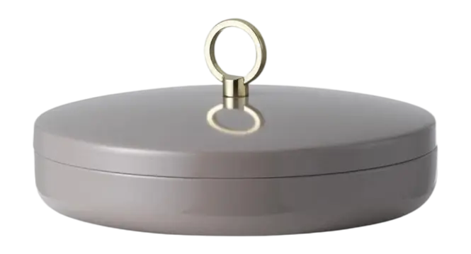 Superprijs Normann Copenhagen Ring Box Opbergbox Taupe Large