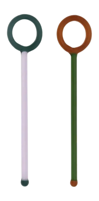 Urban Nature Culture Stirrer Cocktail Roerstaafjes Multi Co (2-Delig) Nieuw