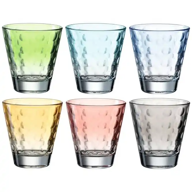 Aanbieding Leonardo Pastel Tumbler WH 6-Delig