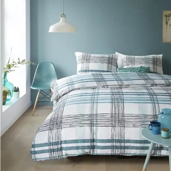 Beperkt Aanbod Beddinghouse Bonaire Dekbedovertrek Mint Green Katoen