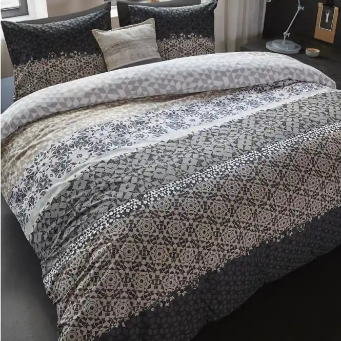 Flitsaanbieding Beddinghouse Brampton Dekbedovertrek Sand Katoen