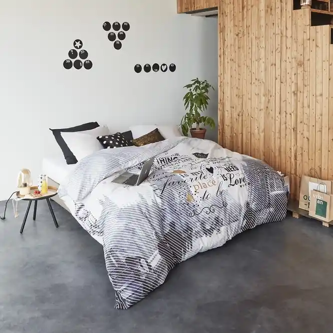 Beddinghouse Big Things Dekbedovertrek Grijs Katoen Bestseller