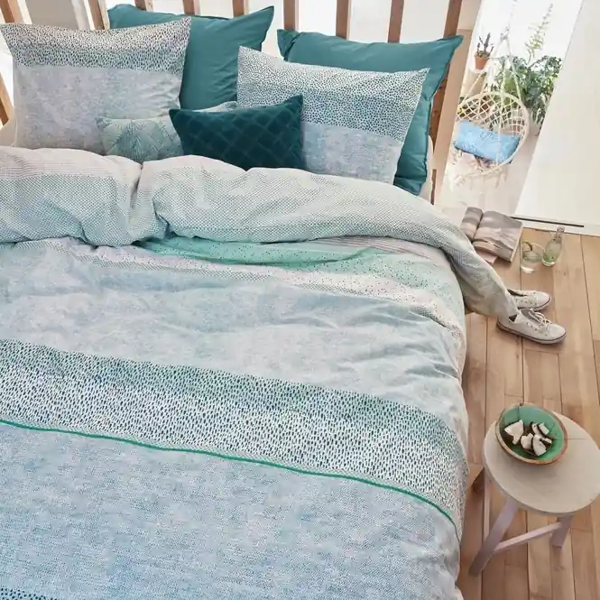 Bestseller Beddinghouse Lilou Dekbedovertrek Mint Groen Katoen