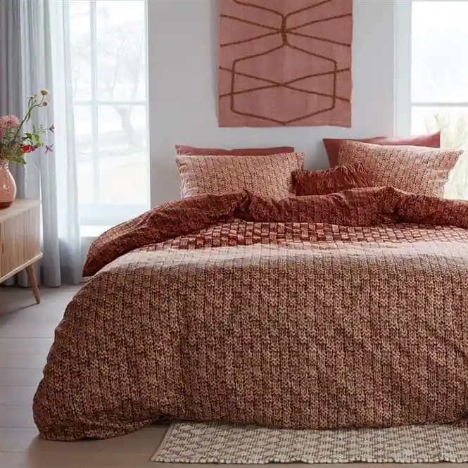 Beddinghouse Maelis Dekbedovertrek Terra Flanel Nieuw