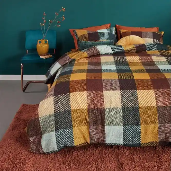 Meest Verkocht Beddinghouse Composed Dekbedovertrek Multi Beckett Flanel