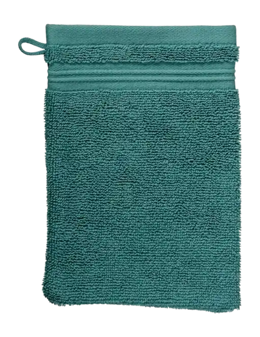Op = Op Beddinghouse Sheer Washandje Dark Green
