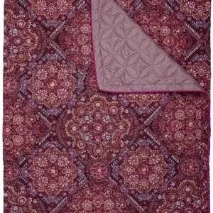 Direct Beschikbaar Pip Studio PIP Il Mosaico Quilt Sprei Donker Rood