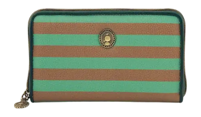 Snelle Levering Pip Studio Willow Wallet Portemonnee Green Stripe