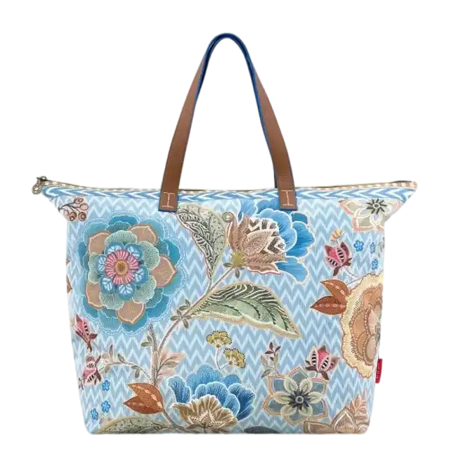 Pip Studio Hakuna Draagtas Blue Tilda Tote Bag Large Laatste Kans
