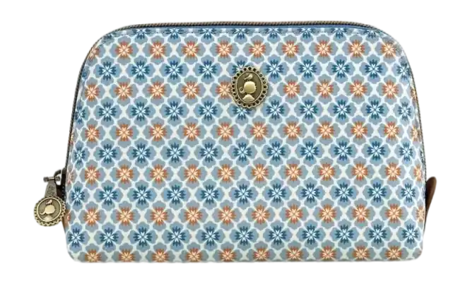 Snelle Levering Pip Studio Mojo Toilettas Dames Blue Coby Cosmetic Bag Triangle Small