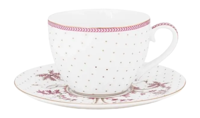 Bestseller Pip Studio Jolie Dots Kop & Schotel Gold Pink 280 ml
