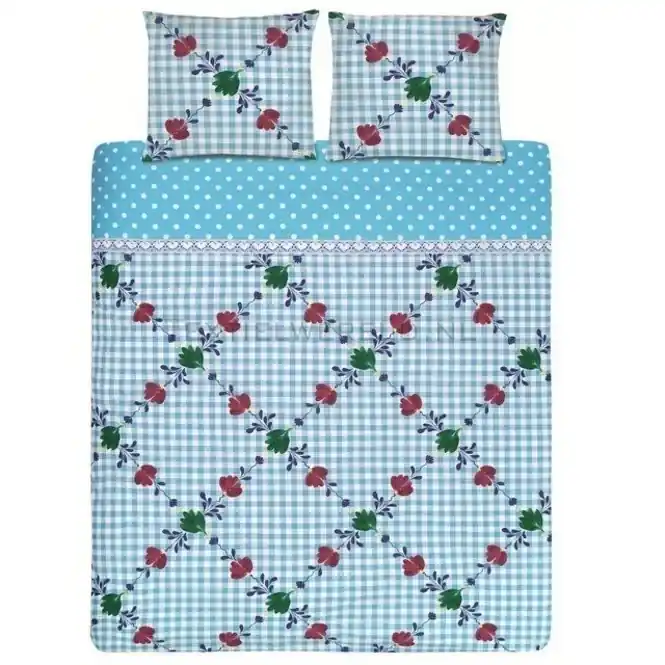Shop Nu Cinderella Marken Dekbedovertrek Blauw Katoen
