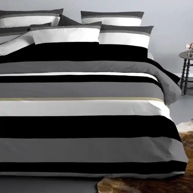 Cinderella Helsinki Dekbedovertrek Anthracite Flanel Favoriet