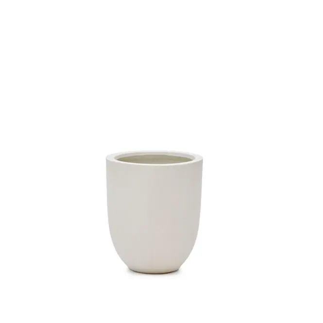Kave Home - Witte cementbak Aiguablava Ø 39 cm Speciale Aanbieding