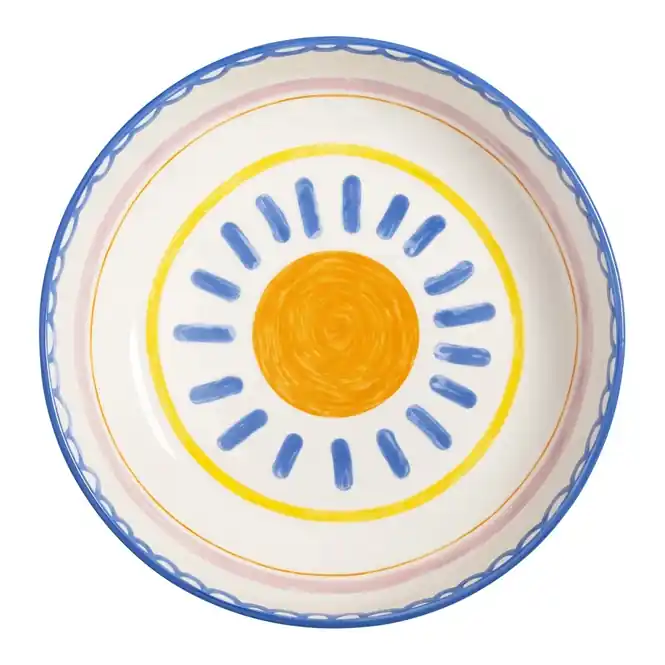 &k amsterdam Boavista Saladekom Ø 30 cm - Blauw Gereduceerde Prijs