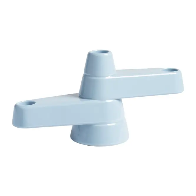 &k amsterdam Brute Kandelaar - Blauw Exclusieve Aanbieding
