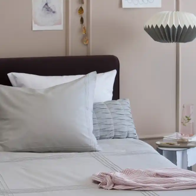 Cinderella Salle Dekbedovertrek Light Grey Percal Bestel Nu