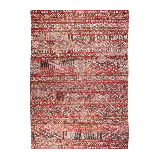 Louis de Poortere Kilim Vloerkleed 140 x 200 cm - Fez Red Direct Verzonden