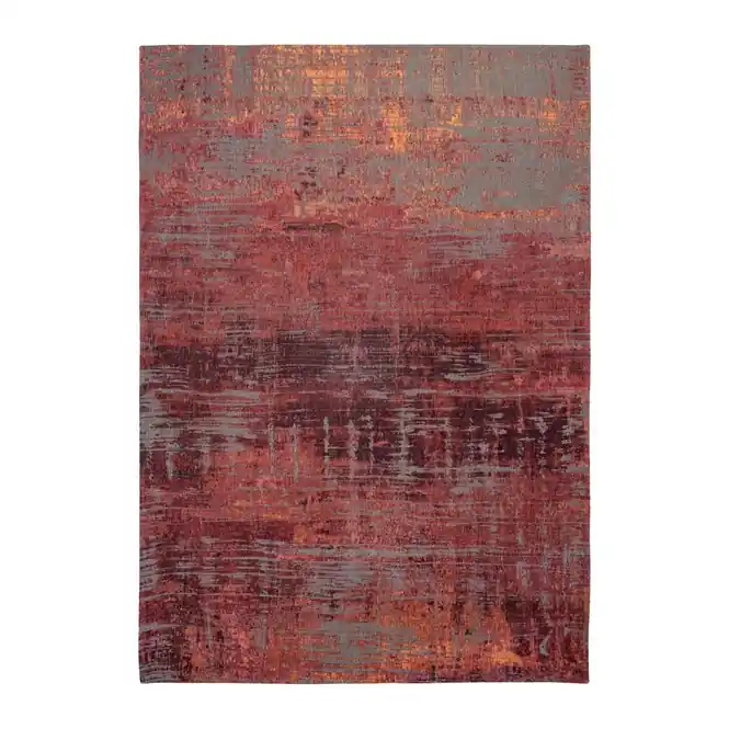 Voordeelprijs Louis de Poortere Streaks Vloerkleed 200 x 280 cm - Nassau Red