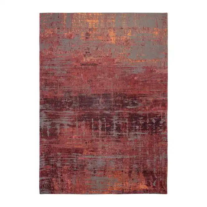 Louis de Poortere Streaks Vloerkleed 240 x 340 cm - Nassau Red Nieuw