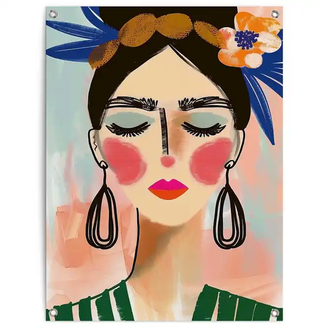 Reinders - Bold Beauty - Tuinposter 80x60cm Premium