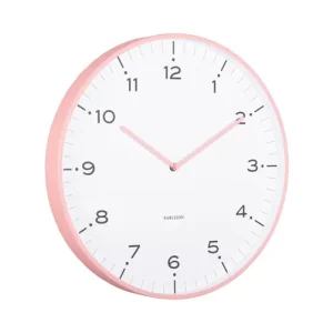 Aanbieding Karlsson - Wall Clock Circus Rings Roze