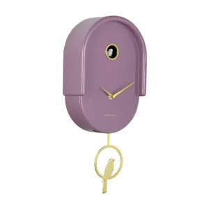 Aanbieding Karlsson - Wall Clock Tweet Paars