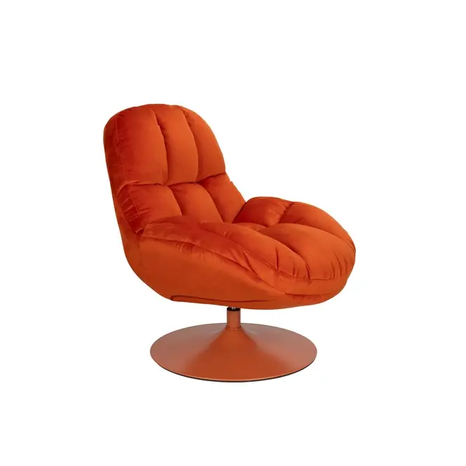 Housecraft Living Beefy Fauteuil Draaibaar Oranje Populair