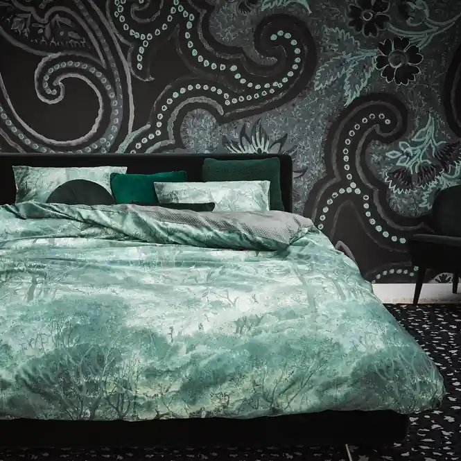 Essenza Tyas Dekbedovertrek Green Mako Satin Nu Kopen