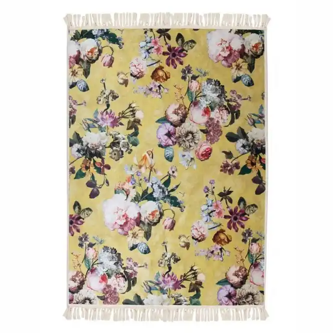 Shop Nu Essenza Fleur Vloerkleed Golden Yellow (120 x 180 cm)