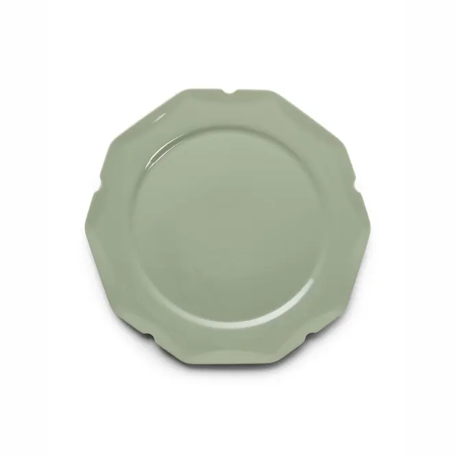 Essenza Sculpture Serveerbord Stone Green 34 cm Set van 4 Alleen Vandaag
