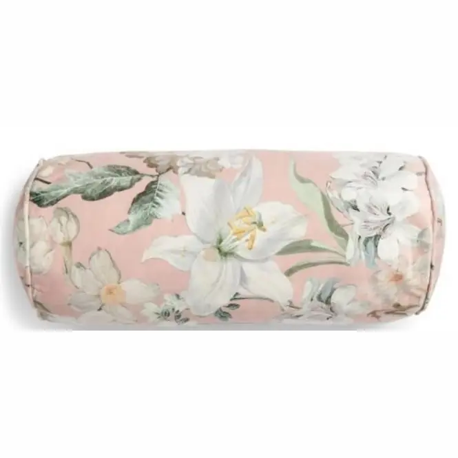 Koopje Essenza Rosalee Sierkussen Blush Neckroll (22 x 50 cm)