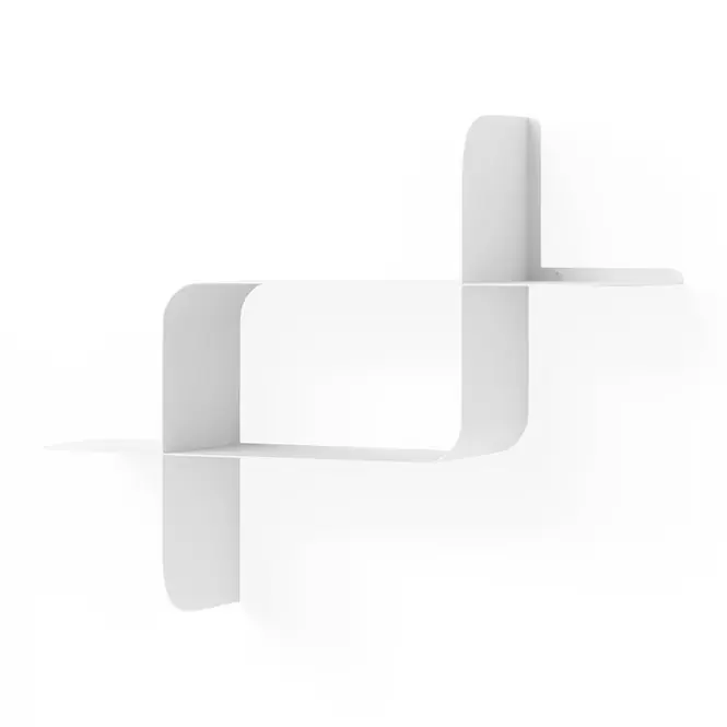 Weekendaanbieding Umbra Montage Wandplank - Set van 2 - Wit